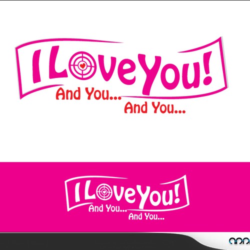 コンペ「"I Love You! And You... And You..." [LOGO - $355]」のデザイン by Jivoさん 