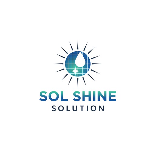 New solar panel cleaning business needing to attract customers Design by World_Sign