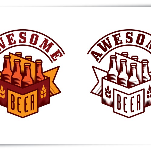 Awesome Beer - We need a new logo! Réalisé par Siv.66