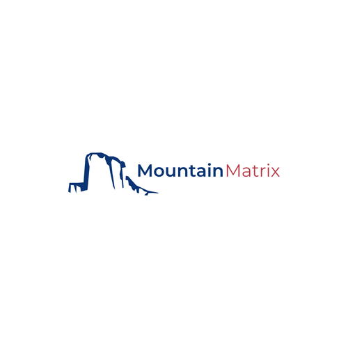 Mountain Matrix Logo Design by CAPSLOCK_ART