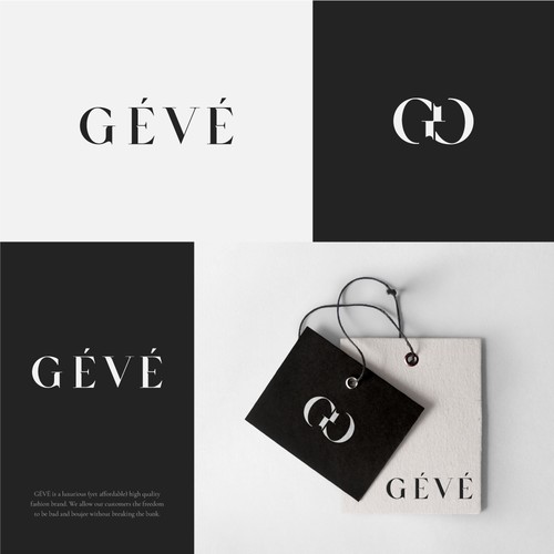 Boujee clean strong modern logo for women's fashion brand-ontwerp door ~Ille~