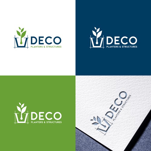 Deco Logo Design by Web Hub Solution