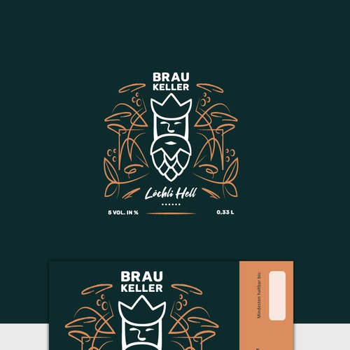 Microbrauerei: Bierflasche sucht Etikettendesign Design by nesch