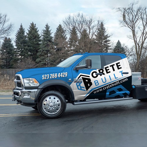 Truck and Trailer Wrap Design by Logicainfo ♥