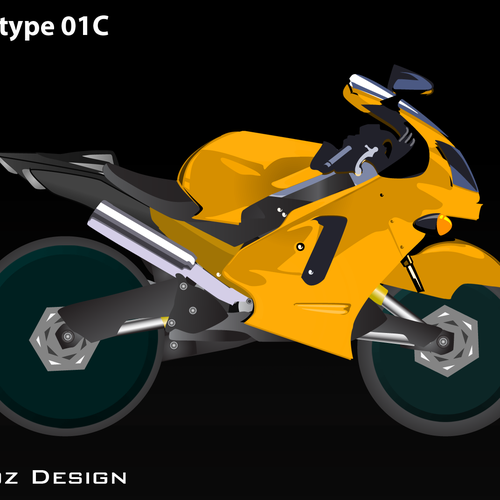 Design di Design the Next Uno (international motorcycle sensation) di Kubotech