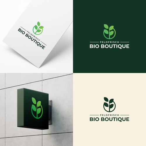 "Edles Logo für Premium-Obst- & Gemüse-Boutique" winning Logo & social media pack