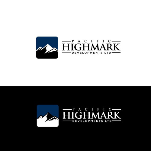 Mountain logo for high-end development company Réalisé par kuroko10*