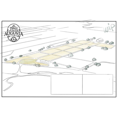 Artist interpretation of a Vineyard map Design by ijakji