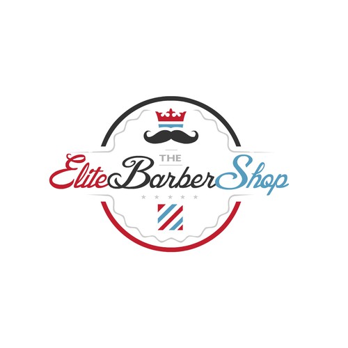 QUALITY Logo needed for The Elite Barber Shop  Design by piratepig