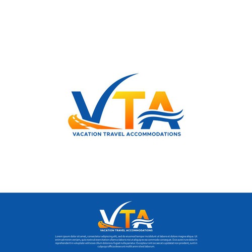 Logo to sell cruises, all-inclusive, and US road trips Design by ernamanis