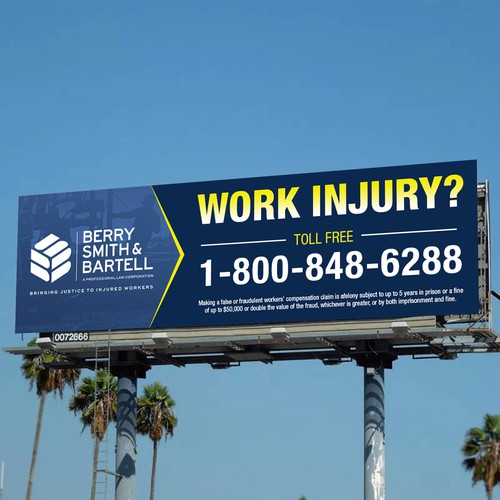 Law Firm Billboard Design by Deep@rt