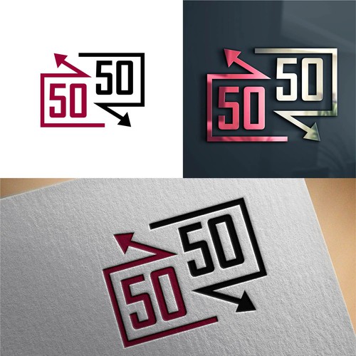 Desing a raffle competition logo for 50/50 Design by NOSHA bizsol