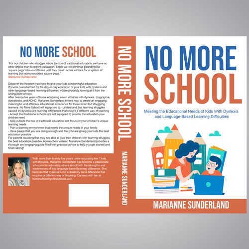 Book cover needed for book on outside the box education Design by fizzaazharkhan