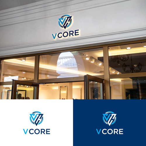 "Professional Safety Consulting Brand: Sophisticated Triangle-V Integration - Design by Ananda_art