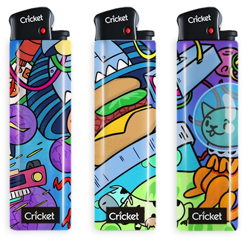 Design a Cricket Lighter Collection [MULTIPLE WINNERS] Design by BigLidowski