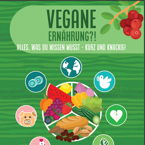 Vegan Essen Fitness Gesundheit Klima Umweltschutz Braucht Ein Aussagekraftiges Design Und Logo Book Cover Contest 99designs