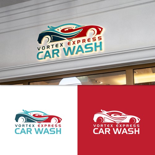 Design Clean and Memorable Car Wash Logo di S Ultimate