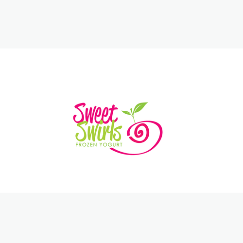 Frozen Yogurt Shop Logo Diseño de sanjika_