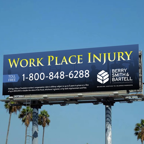 Law Firm Billboard Design by Deep@rt