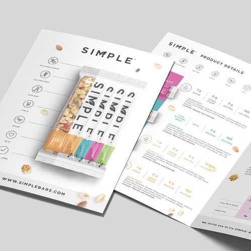 SIMPLE - Sell sheet Design by Hadi (Achiver)