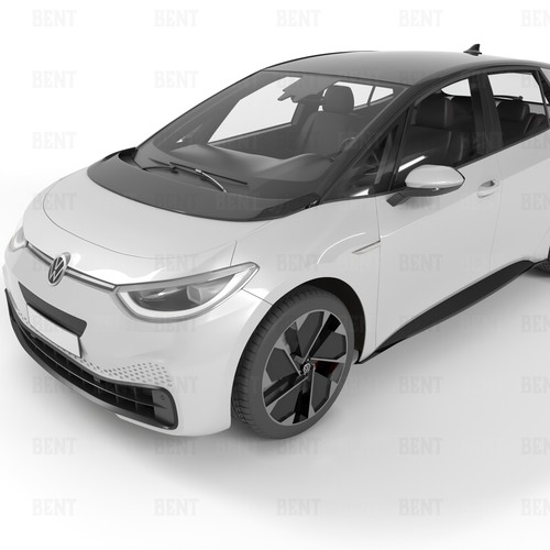 3D Model of VW ID3 Design by BenTō.