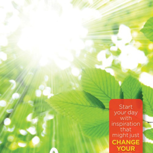 Daily Sunshine Book Cover - help people feel inspired, every day, and perhaps even change the world! Design von DesignsDoneNow