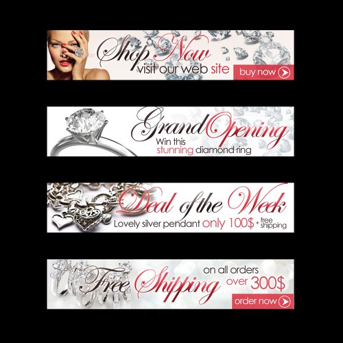 Jewelry Banners Design by stanci