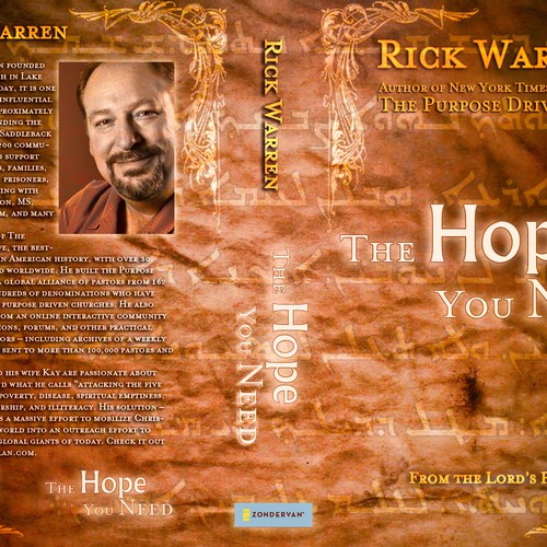 Design Rick Warren's New Book Cover Design by jcmontero
