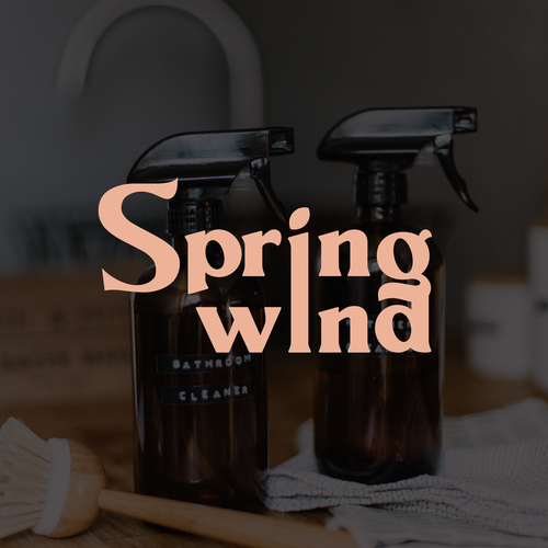 Spring Wind Logo Réalisé par nguyendesign