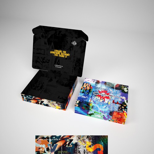 Packaging Design for Shipping Box - Mens Streetwear Apparel Line Diseño de zarifa86