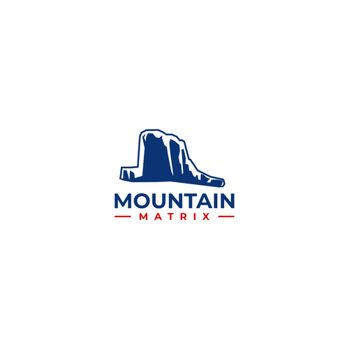 Mountain Matrix Logo Design by CAPSLOCK_ART