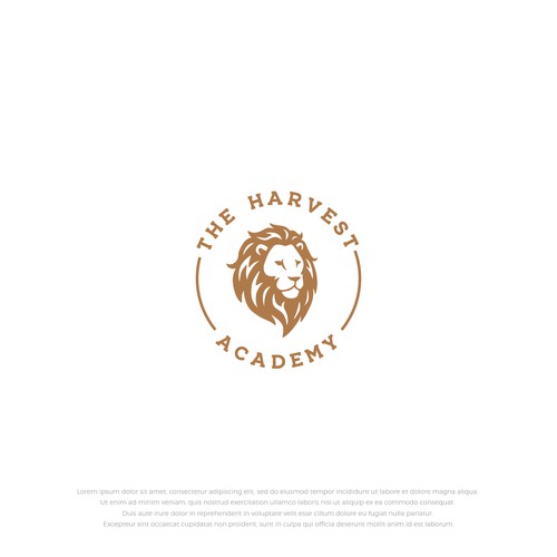 Harvest Academy Lions Mascot Design by Sarib siddiqui