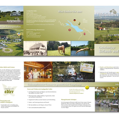 Brochure contest entry by Michaela S.