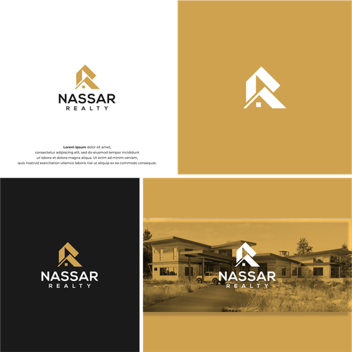 Creative logo for high end real estate development and realty company Diseño de Eshaal ®
