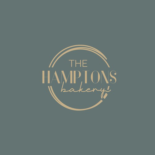 The Hamptons Bakery Logo Design by MANVI