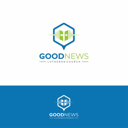 コンペ「Good News Church Logo」のデザイン by Adam Anggriawanさん 