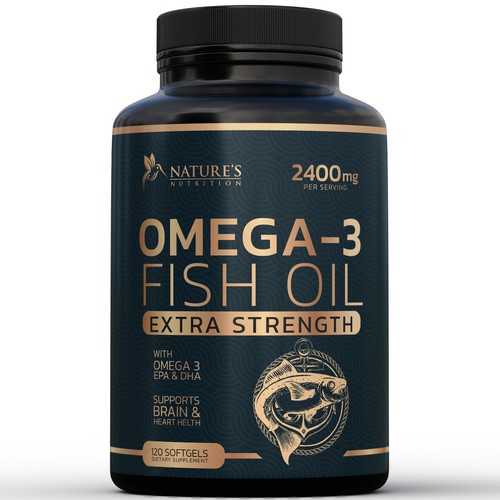 Designs | Omega 3 Fish Oil Design needed for Nature's Nutrition ...