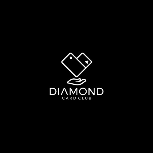 Diamond Card Club logo design Design réalisé par KLBRS