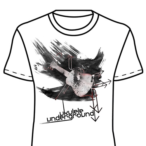 T-Shirt Design for the New Generation of Ukulele Players Ontwerp door SimonSays1313