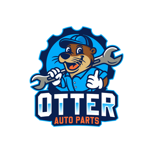 Attention Grabbing Mascot Logo For Auto Parts Ecom Store Design by Sasno P