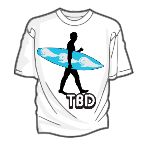 Help Snowboard and surf clothing company, name TBD with a new t-shirt design Réalisé par Lydlynb