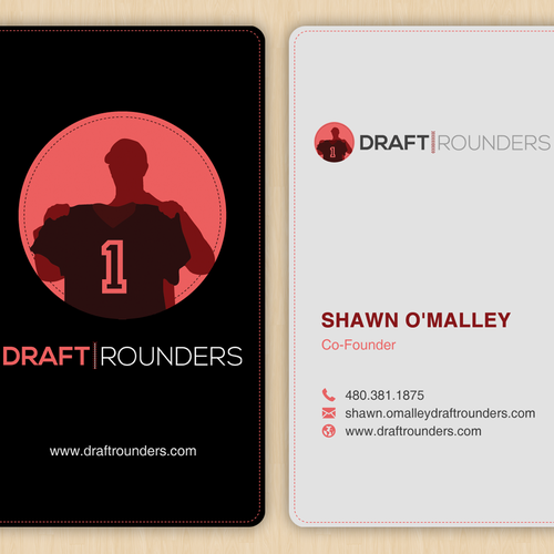 ***Draft Rounders needs a new business card*** Design by Sathish Babu