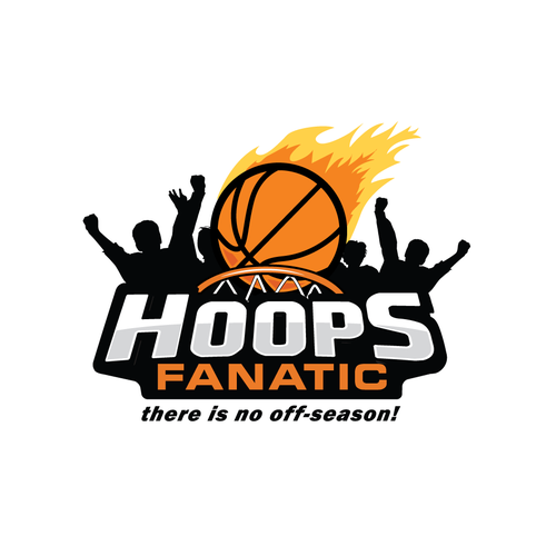 HOOPS FANATIC- design a dynamic and exciting new logo for a basketball ...