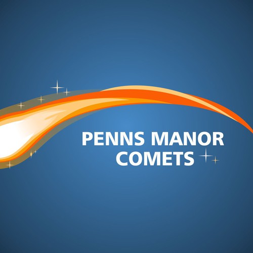 Create a Brand Logo for the 'Penns Manor Comets' with Comet logo! Diseño de Z E N