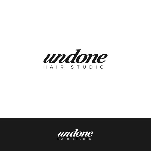 Luxury Hair Salon Logo and business card design Design por AjiCahyaF