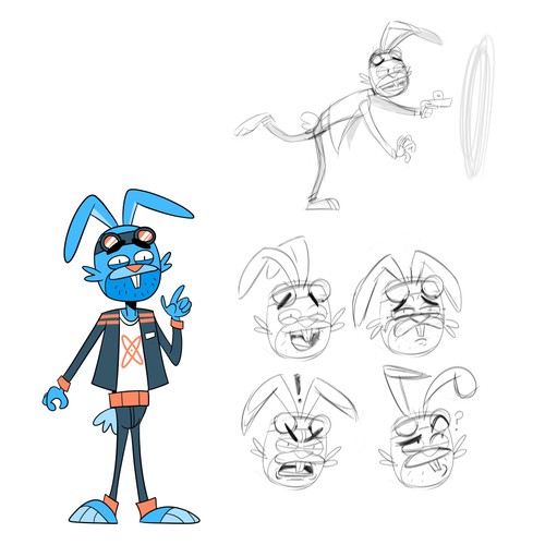 Character design for animated series Design von MekareMadness