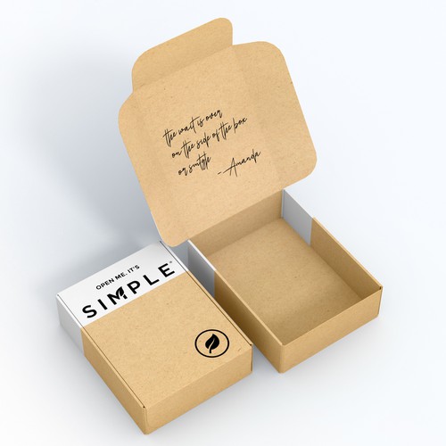 SIMPLE shipping box Design by interaksi