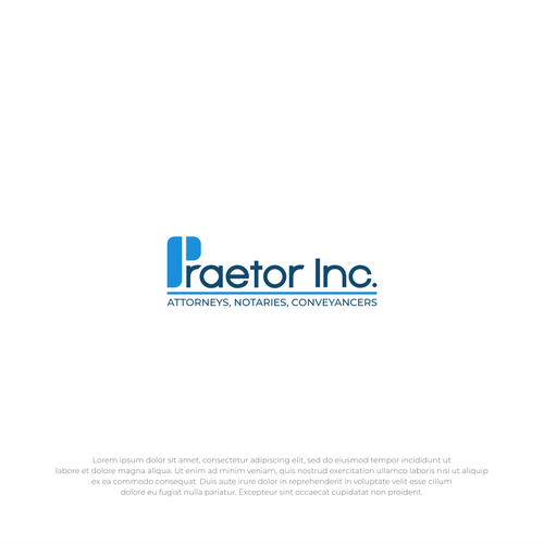 Diseño de New law firm needing an innovative and non traditional logo (Praetor Inc.) de 300_team