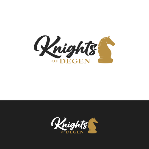 "Knights of Degen" Logo and Branding Design by InTuos Pro