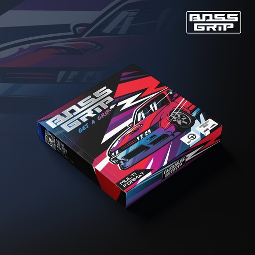 Steering wheel packaging Design by brightoneart